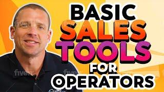 Basic Sales Tools for Operators