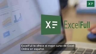 Accede al mejor curso de Excel Online en Español