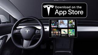 Tesla's App Store will Secure their Lead in Software