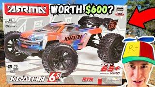 New Arrma Kraton v6 BLX Unboxing and Durability Test!