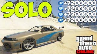 GTA 5 ONLINE SOLO UNLIMITED RP GLITCH! (THE FASTEST WAY TO LEVEL UP)