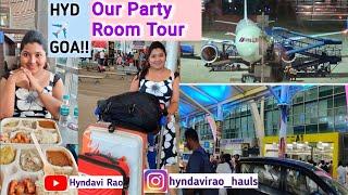 Goa Tour | Hyderabad to goa 2020 | First vacation post lockdown | Chill mode |Hyndavi Rao #Vlog #Goa