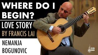 Nemanja Bogunovic plays F. Lai's  "Where Do I Begin? (Love Story)" on a 2011 Rafael Moreno Rodriguez