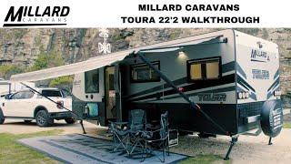 MILLARD CARAVANS TOURA 22'2 WALKTHROUGH - VERY SPECIAL CARAVAN.