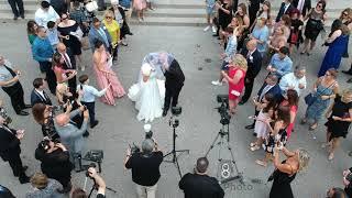 Behind the scenes at a Greek Wedding in Markham Ontario using DJI Drone at a wedding