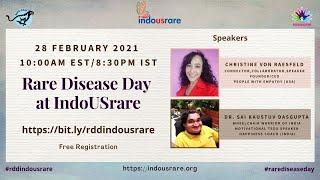 Rare Disease Day @IndoUSrare 2021