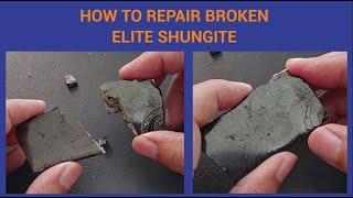 How To Fix A Broken #Shungite stone