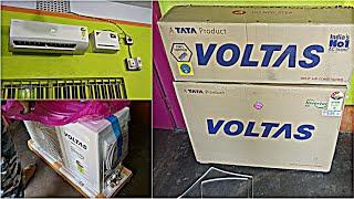 VOLTAS 1.5 Ton Split Air conditioner || unboxing