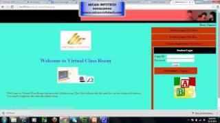 VIRTUAL CLASSROOM MANAGEMENT SYSTEM - PHP