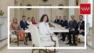 Presentación de los nuevos consejeros del Gobierno de la Comunidad de Madrid