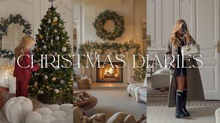 Christmas Diaries  Putting Up The Christmas Tree & Decorating, Hermès Unboxing & Shopping!