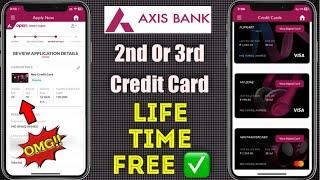 Apply Axis Bank Credit Card Without Verification 100% APPROVED | Life Time Free Credit Card Kaise