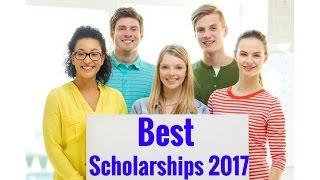 Best Scholarships 2017- 2018