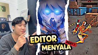 RATING JEDAG JEDUG EDITOR MENYALA PART 2 - FREE FIRE