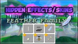 Roblox Feather Family - ALL Hidden Effects, That you may didn't know about! ( SHOWCASE )