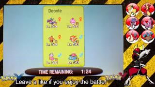 Live Pokemon X and Y Wifi Battle Spot Ranked Singles #3