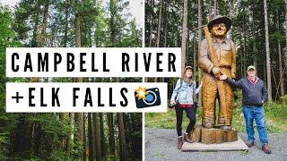 Visiting CAMPBELL RIVER, BC + Hiking in ELK FALLS | Vancouver Island, British Columbia