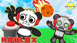 DON'T PRESS THE WRONG BUTTON! Let's Play Roblox with Robo Combo Vs Combo Panda