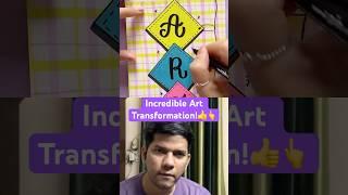 Notebook Cover Art Transformation | ViralCollab | Incredible Artistic Creation! #art #transformation