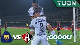 ¡Andrés Mora se lanza y anota el segundo! | Pumas 2 - 1 Atlas | Liga MX - AP 2019  - J 16 | TUDN