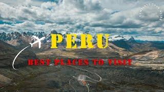 PERU Best Places To Visit In 2024 (Complete TRAVEL GUIDE)