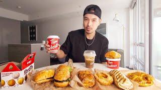 American tries Tim Hortons for the first time