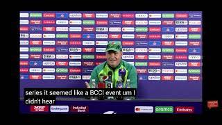 Mickey Arthur talks about Dil Dil Pakistan not played in Ahmedabad Stadium