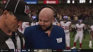 Madden NFL 25 | New York Giants vs New Orleans Saints | Gameplay PS5