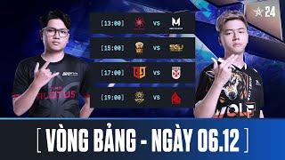 UM vs TAL - 3BL vs SGJ - Q9 vs SV - AG vs WOF | VÒNG BẢNG CFS 2024 GRAND FINALS - NGÀY 6/12/2024