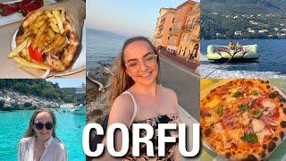 CORFU HOLIDAY VLOG 2023 | Staying in Corfu Town, Trip to Paxos, Amazing Food, lots of beaches