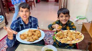 Samosa Eating Challenge 