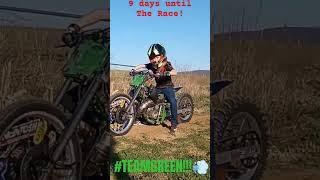 9 days until FIRST RACE in Virginia! @GreenesRaceway  #kx100 #TeamGreen #WJP #testhit