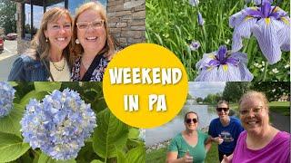 Memorial Day Weekend Vlog || Gardens, Travel, Cousin, PA