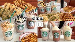 \cooking vlog/complete recreation in 10 minutes playing Starbucks shoptoo delicious.