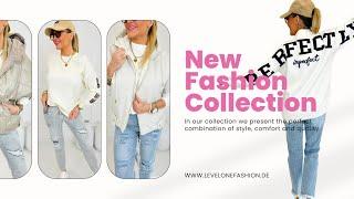 New Fashion Collection - Perfekt Angezogen von unser Mode - LEVELONE FASHION by Vio