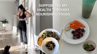 WHAT I EAT IN A DAY | to nourish my body and support my health!