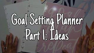 Ideas for a 2025 Goal Setting Planner | Thoughts and Plans for a New Planner | Happy Planner Classic