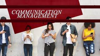 Communication Management Master's programme