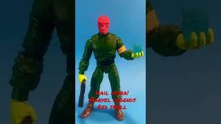 Hail Hydra? Marvel Legends Red Skull is awesome! #shorts