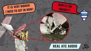 Lucky Survivors in Horrific Plane Crash on Busy Road: ATC Audio Captures Cessna's Engine Loss