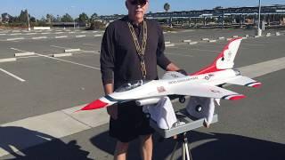 Eflite F 16 TB Jet maiden 0831209