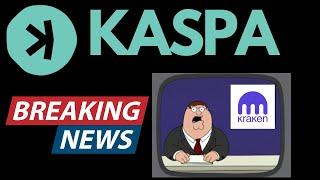 Kaspa Kraken Listing Nov. 19th!  #kaspa #kas #kaspacoin