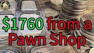 I spent almost $1800 on SILVER at a PAWN SHOP! Is that ok?!