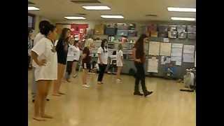 MHWS Dance class learning Shalakho