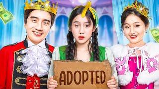 Poor Girl Was Adopted By Royal Family! Homeless Girl Became Princess