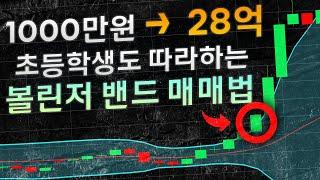2년간 28억 벌어다준 볼린저밴드 매매법 기초 설명 (이동평균선 돌파 골든크로스 트레이딩뷰 필수 설정 차트 패턴 분석 매매 단타 볼린저밴드 선물 비트코인 업비트)