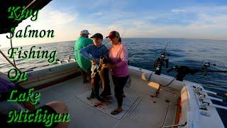 King Salmon Fishing On Lake Michigan