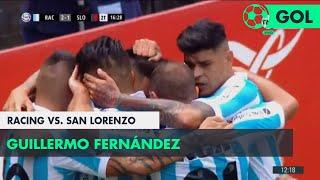 Guillermo Fernández (2-1) Racing vs San Lorenzo | Fecha 10 - Superliga Argentina 2018/2019