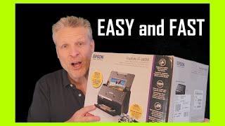 BEST PHOTO SCANNER? Epson FF-680W FastFoto Review Unboxing & Setup