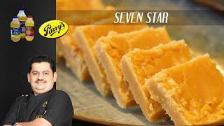 Venkatesh Bhat makes Seven Star | seven cups | sweets | dessert | Indian sweets